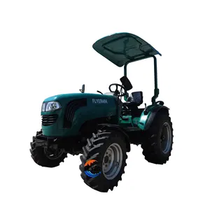Yeşil renk tarım makinesi 4x4 30HP çiftlik traktörü satılık