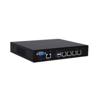 Perangkat Firewall Quad Core Intel N2940 dengan 4 port LAN Gigabit 1Gbps, Router VPN untuk pfSense/OPNsense