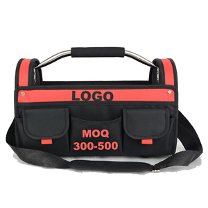 16 Inch Professional Construction Electrician Tool Bag Hand Tooled 1680D High-Denier Polyester Open Top Design-OEM ODM Supported - Product Image 1
