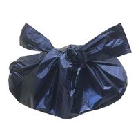 Sacs à déchets pour animaux de compagnie en PE noir, vente en gros d'usine, sacs à couches pour bébés en plastique imprimés sur mesure avec parfum et fermeture facile