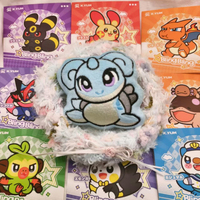 Peluches Pokémon Anime Chinoises, Jouets Squishy, Figurines en Peluche, Art Fan Magnétique, Articles de Collection, Jeu de Cartes TCG, Boîte Booster Surprise