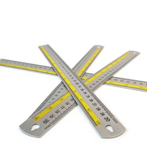 Regla de Aluminio Multifuncional de 30 cm, Económica, Resistente a la Corrosión y al Óxido, Juego de Reglas de Metal de Alta Precisión con Borde Recto - Product Image 4