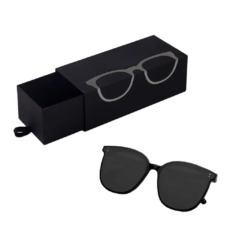 Luxus-Schachtel für Sonnenbrille mit individuellem Logo Produktverpackung für Augenbekleidung