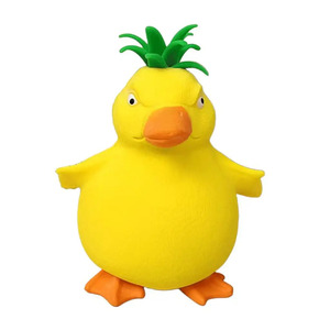 Nouveau jouet à pétrir sensationnel, sac à tirer en forme de canard ananas, créatif et original pour enfants de 5 à 7 ans, à récupération lente - Product Image 1