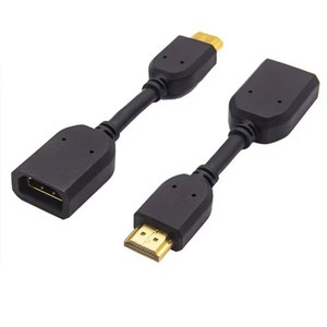 Adaptateur HDMI mâle-femelle de 0,1 m, câble HDMI court réglable, prend en charge la 3D 1080P pour <span class=keywords><strong>Fire</strong></span> TV <span class=keywords><strong>Stick</strong></span>, Roku <span class=keywords><strong>Stick</strong></span> - Product Image 3