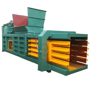 Automatic Tobacco leaf Hydraulic Waste Scrap Metal Baler Metal Recycling Yard baling press machine price for used clothing