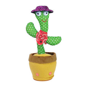 Juguete de Cactus Interactivo que Habla y Baila, de Alta Calidad, Imita Sonidos, Reproduce 120 Canciones, con Luces LED de Peluche Suave, Regalo para Bebés - Product Image 5