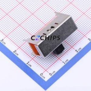 SK-24F01-G060 Slide Switch Through hole Component (THT) Switch Double Pole Four Throw Rectangle Pin Header PC Pin 26mm - Product Image 2