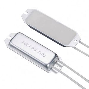 Résistance à coque en aluminium de type RXG28, 60W, 40R, 50 <span class=keywords><strong>Ohm</strong></span>, 90 <span class=keywords><strong>Ohm</strong></span>, <span class=keywords><strong>120</strong></span> <span class=keywords><strong>Ohm</strong></span>, résistance de convertisseur de fréquence haute puissance - Product Image 1
