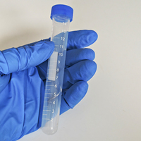 Fournitures de laboratoire CS Labglass, tubes à centrifuger coniques en plastique jetables de plusieurs tailles avec bouchon à vis
