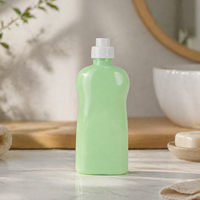 Ensemble d'emballages cosmétiques professionnels en HDPE, contenants et pots de 300 ml pour le stockage de nettoyants pour le visage