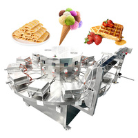 IC-15A gaufre Automatique de cône de crème glacée faisant la machine prix