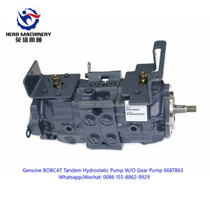 Diskon suku cadang <span class=keywords><strong>BOBCAT</strong></span> 6687863, pompa hidrolik Tandem hidrostatik dengan O - Product Image 2
