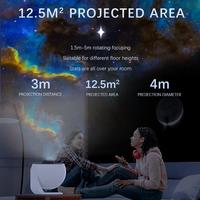 Lámpara LED de Globo con Cielo Estrellado, Rotación de 360 Grados, 13 Películas HD, Proyector de Enfoque, Alimentación por USB, Regulable, Estrellas Completas, Ayuda para Dormir en el Dormitorio