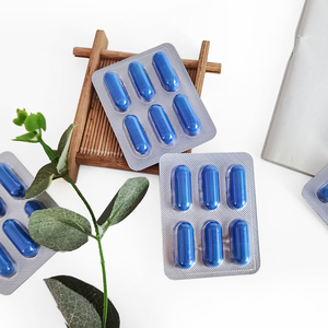Blue <b>Herbal</b> <b>Supplement</b> Capsules Energy Support Immune Health Adult Daily Use - Product Image 6