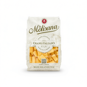 Pasta Molisana No. 032 Half Rigatoni de Trigo Duro Sin Refinar, Paquete de 500g, 24 Unidades - Product Image 2