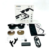 Lunettes de soleil intelligentes IA 2026 AIMB-G1 Max avec caméra IA intelligente 8MP, pour la photographie en extérieur et la traduction simultanée