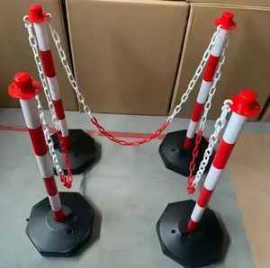 デリニータポストモバイル道路分離反射衝突防止PE水注入プラスチック - Product Image 5