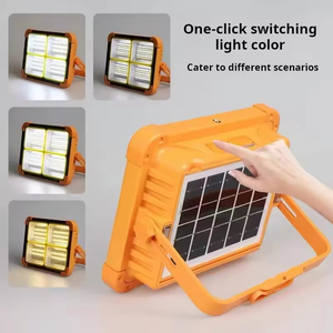Projecteur LED solaire rechargeable haute puissance IP65 pour mécanicien, <span class=keywords><strong>camping</strong></span>, pêche, <span class=keywords><strong>réparation</strong></span> automobile, corps de lampe en plastique, alimentation type-c - Product Image 3