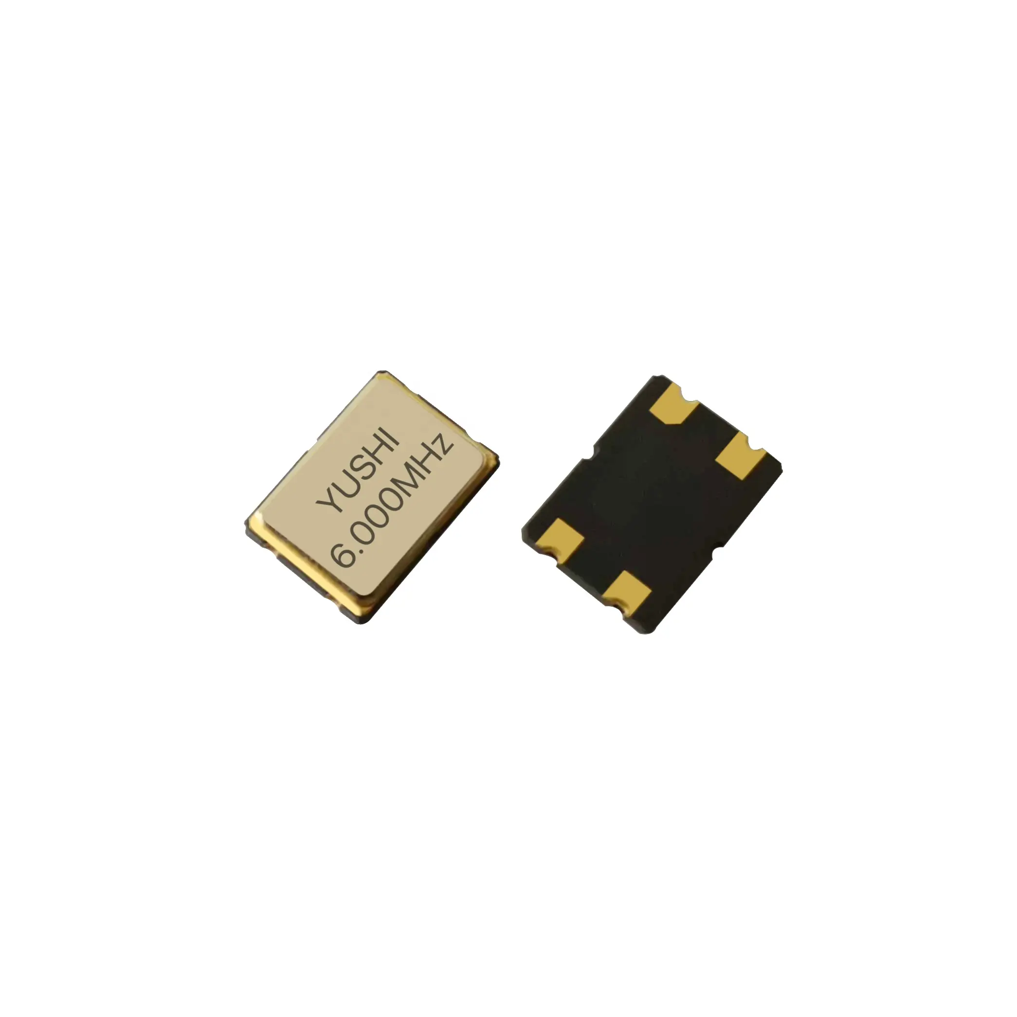 Yushi, 7050 Smd 4pin10ppm 20pf 6.000Mhz, Kwartskristalresonator 7.0*5.0*1.0Mm