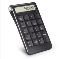 Mini teclado numérico inalámbrico de 2,4 GHz, teclado digital de 18 teclas para contabilidad, portátil, tabletas