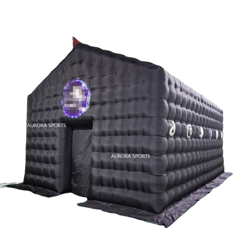 Factory custom cheap inflatable tent large disco tent  inflatable nightclub tent for sale