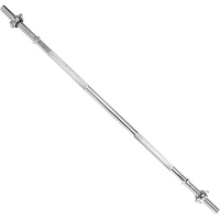 Barre de musculation Barbell Curl Bar EZ Bar Barre d'haltères chromées filetées pour l'haltérophilie