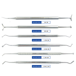 Pulidor dental Star Teeth de acero inoxidable, manual, de una o dos cabezas, para herramientas de relleno y modelado - Product Image 3