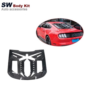 Mustang MB-cubierta de ventana trasera para Ford Mustang, embellecedor de ventana trasera modificada, ABS, 2015-2022 - Product Image 1