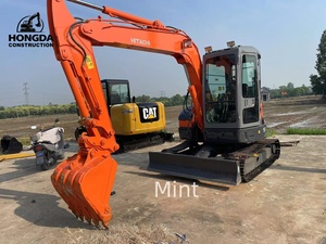 Hitachi ZX55 Mini pelle de 5 tonnes pelleteuse d'occasion Original japon ZAXIS 55 moteur à noyau multifonctionnel composants PLC - Product Image 3