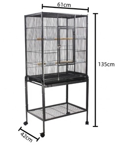 Harga terbaik terjangkau kandang burung besar transparan kandang burung beo untuk dijual kandang burung nuri murah - Product Image 3