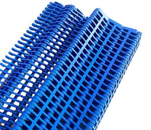 Pedomi sabuk rantai plastik, sabuk jala kisi datar 900, modul transmisi makanan, sabuk pasteurisasi mandi air suhu tinggi - Product Image 3