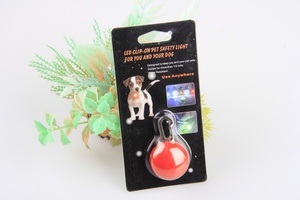 Luz de seguridad para mascotas, lámpara de noche LED para perros, colgante para mascotas, luz de noche ajustable, gato, perro, suministros colgantes luminosos, lámparas de colores - Product Image 3