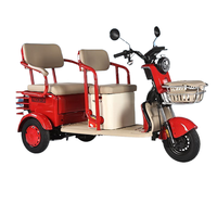 Scooter électrique à 3 roues Powerride 600/800/1000W avec frein à tambour