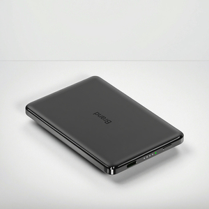 Tùy Chỉnh Hợp Kim Nhôm Siêu Mỏng 20W Không Dây Từ Ngân Hàng Đ<span class=keywords><strong>i</strong></span>ện Cho Iphone 5000MAh Nhanh Chóng Sạc Di Động LED Hiển Thị Pin - Product Image 1