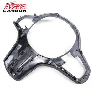 Cubierta Central de Volante de Fibra de Carbono Seca AISKA para <span class=keywords><strong>BMW</strong></span> G30 X3 G01 X4 G02 6 SER <span class=keywords><strong>GT</strong></span> G32 2017-2019 - Product Image 5