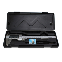 150mm 100mm Stainless Steel Electronic Jewel Micrometer Precision Measuring Gauge Digital Vernier Caliper with Large LCD Display