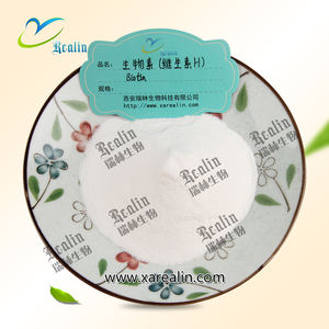 Integratori biotina vitamina <span class=keywords><strong>B7</strong></span> coenzima R vitamina H biotina pura in polvere - Product Image 1