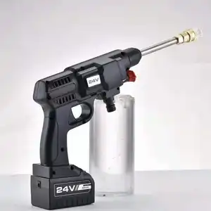 Electric high pressure cleaning water gun