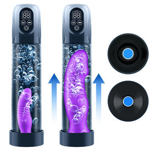 Meistverkaufter Herren-Vibrator Wasserdichter Digitaler <span class=keywords><strong>Penis</strong></span>-Trainer Masturbationsbecher Verstärkungs-Vakuumpumpe - Product Image 1
