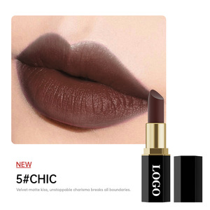 24 colores Cremoso Mineral Moda Mate Belleza ClearLasting Impermeable Lujo 24 horas Lápiz labial para labios - Product Image 3