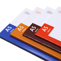 Carnet d'exercices A5 en gros, économique, 30 feuilles, papier ligné, reliure collée, pour l'école et le bureau