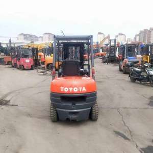 Hot Selling for 2.5T Used Diesel Forklift Two Stage Mast 3m Fork Height Solid <b>Tires</b> Low Consumption High Efficiency for - Product Image 2