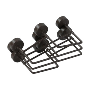 Support de bougies chauffe-plat pliable en métal géométrique moderne à 10 têtes pour centre de table de mariage - Vente en gros - Product Image 2