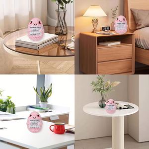 Cadeaux d'anniversaire amusants pour femmes : Pomme de terre positive en crochet faite à la main avec carte d'encouragement – Cadeau inspirant en forme de pomme de terre tricotée - Product Image 5