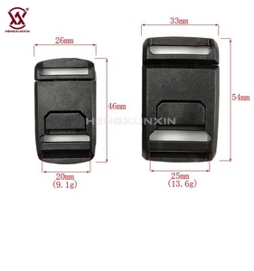 Fibbia Magnetica in Plastica a Sgancio Rapido Regolabile di Nuovo Design e Alta Qualità con Logo Personalizzato per Parti e Accessori di Borse - Product Image 4