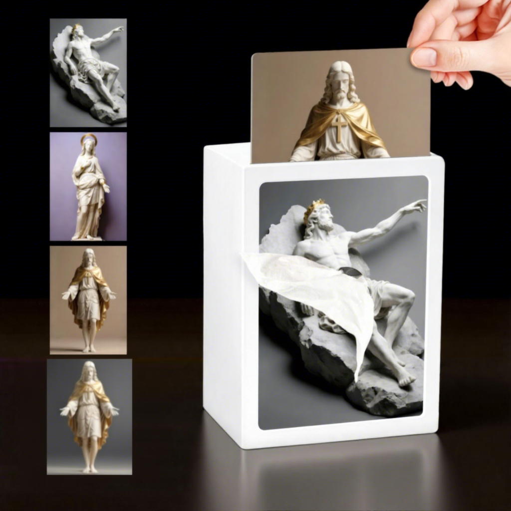 Série de sculptures blanches 1