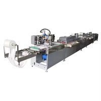 Máquina Automática de Serigrafía de Rollo a Rollo de 2 Colores y 14 m/min para Etiquetas de Cuidado de Prendas