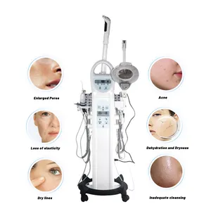 9 In 1 Dermabrasie Machine Elektrische Huid Scrubber Zuurstof Ultrasone Huid Scrubber Machine Water 9 In 1 Zuurstof Gezichtsmachine