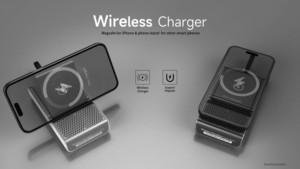 Hot bán không dây cảm ứng 5 trong 1 phí từ ngân hàng điện loa với âm nhạc điện thoại đứng <span class=keywords><strong>2025</strong></span> thứ tự đầu tiên vận chuyển giảm giá - Product Image 2